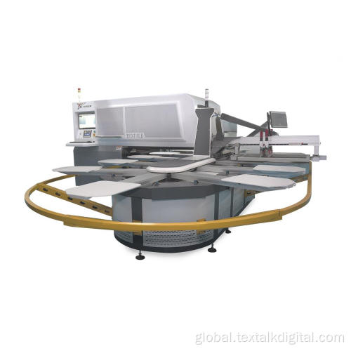 Ready Made Garment Printing Machine Textalk Industrial hybrid printer Supplier